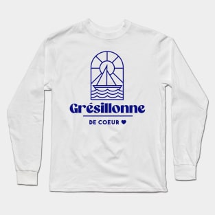 Grésillonne de coeur - Brittany Morbihan 56 Mer Ile de Groix Long Sleeve T-Shirt